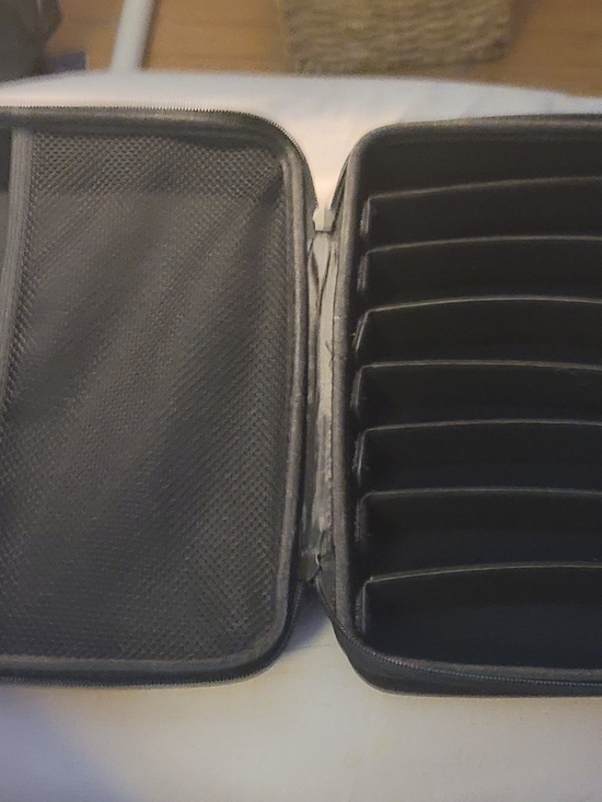 Accessories - Black Compact Organizer Case with Dividers